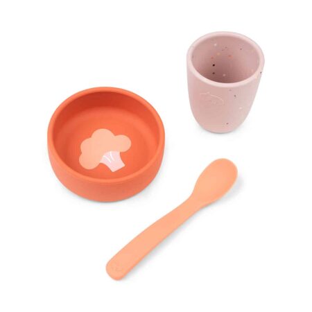 Done by Deer - Silicone first meal set Papaya
