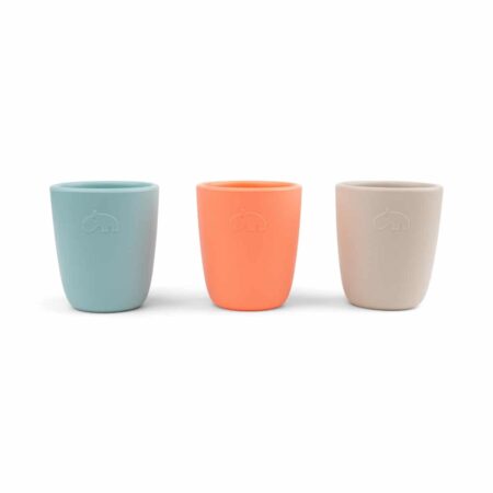 Done by Deer - Silicone mini mug 3-pack Colour Mix