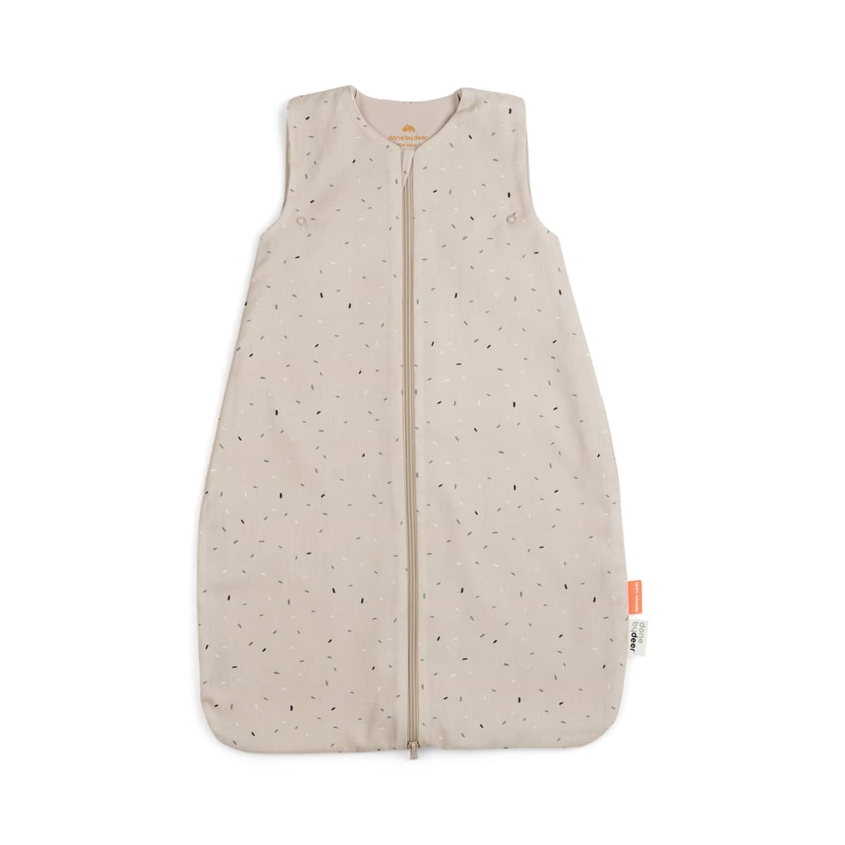 Done by Deer - Sleepy bag 90 cm TOG 1.0 GOTS Confetti Sand