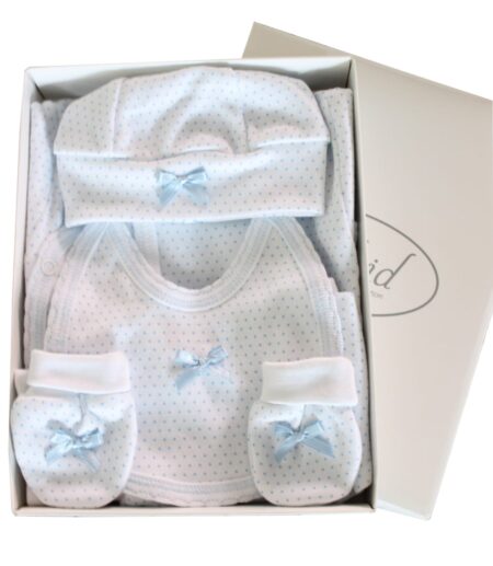 Dr. Kid - 4Delige Geschenkset - Wit/Blauw