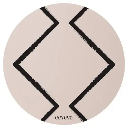 Eeveve - 12x Coaster Beni - Ecru