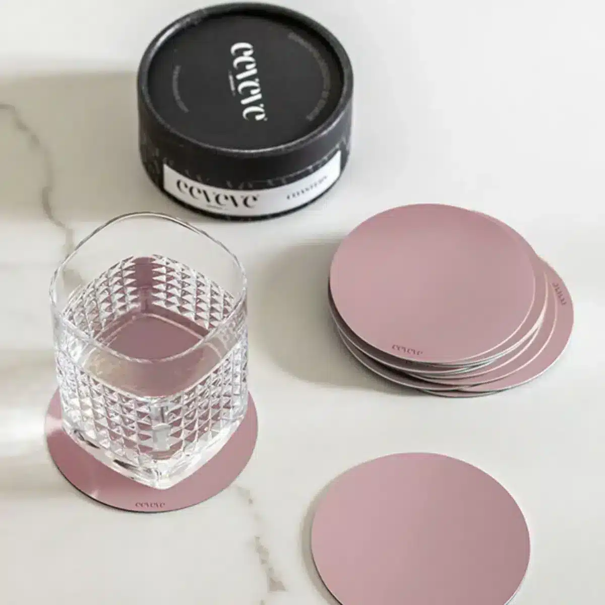 Eeveve - 12x Coaster Old Pink