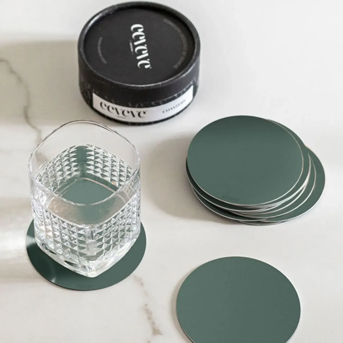 Eeveve - 12x Coaster Seiheki - Green