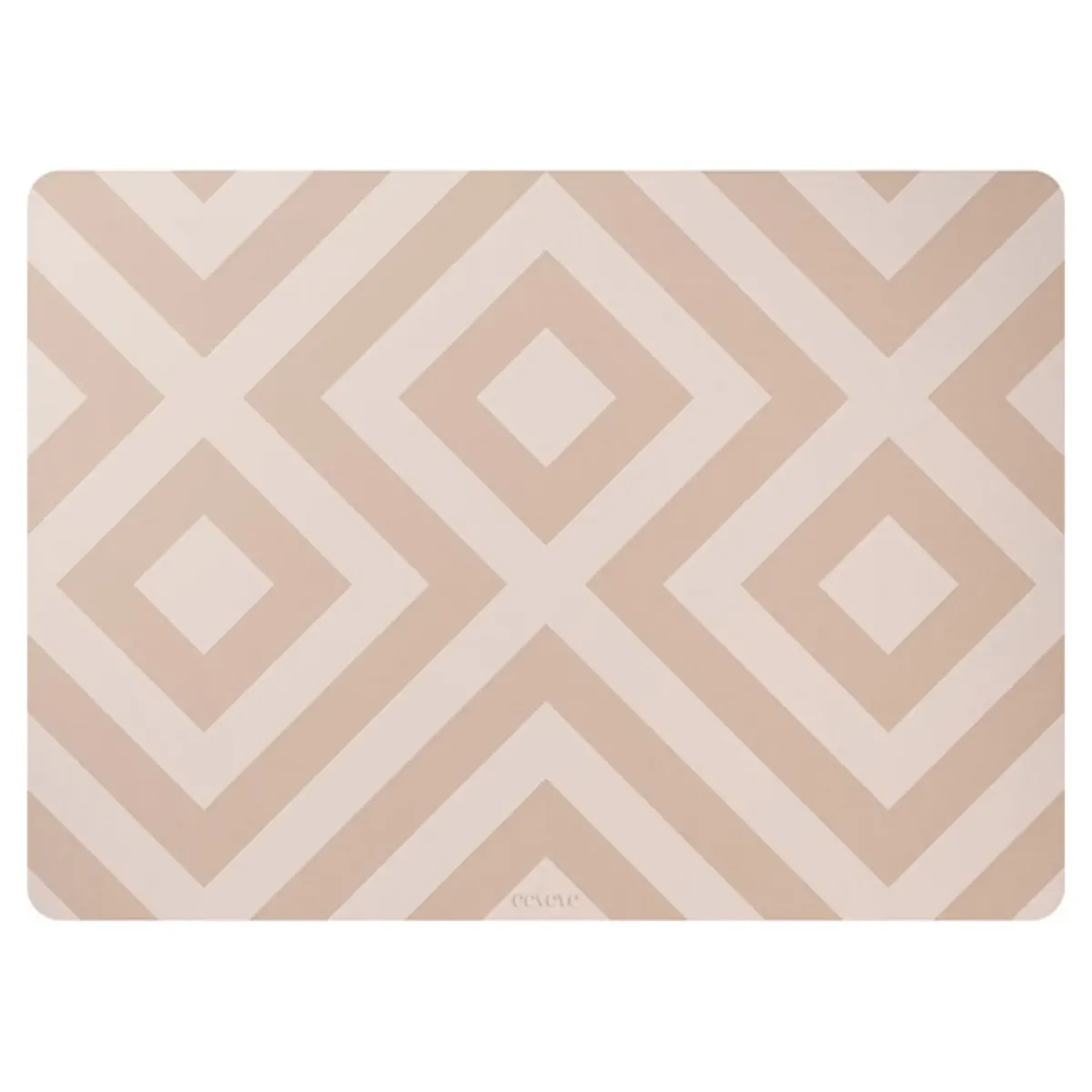 Eeveve - 6x Placemat Modern Blocks – Desert Sand