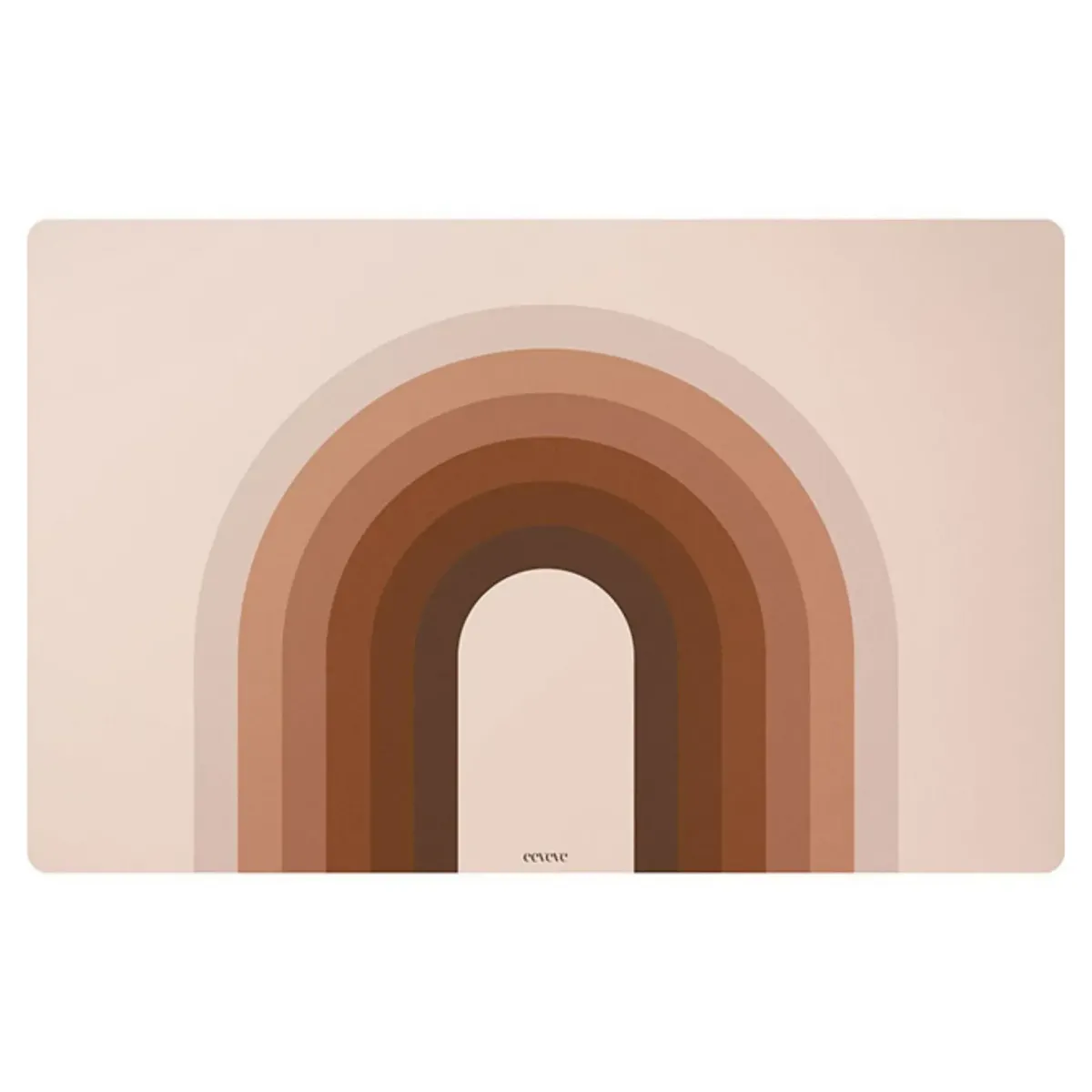 Eeveve - Desk mat Retro Bow - Brown