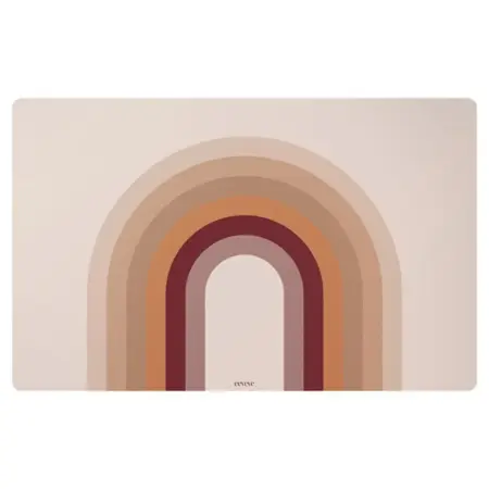 Eeveve - Desk mat Retro Bow - Peach