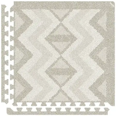 Eeveve - Puzzle Mat Kilim - Feather Grey