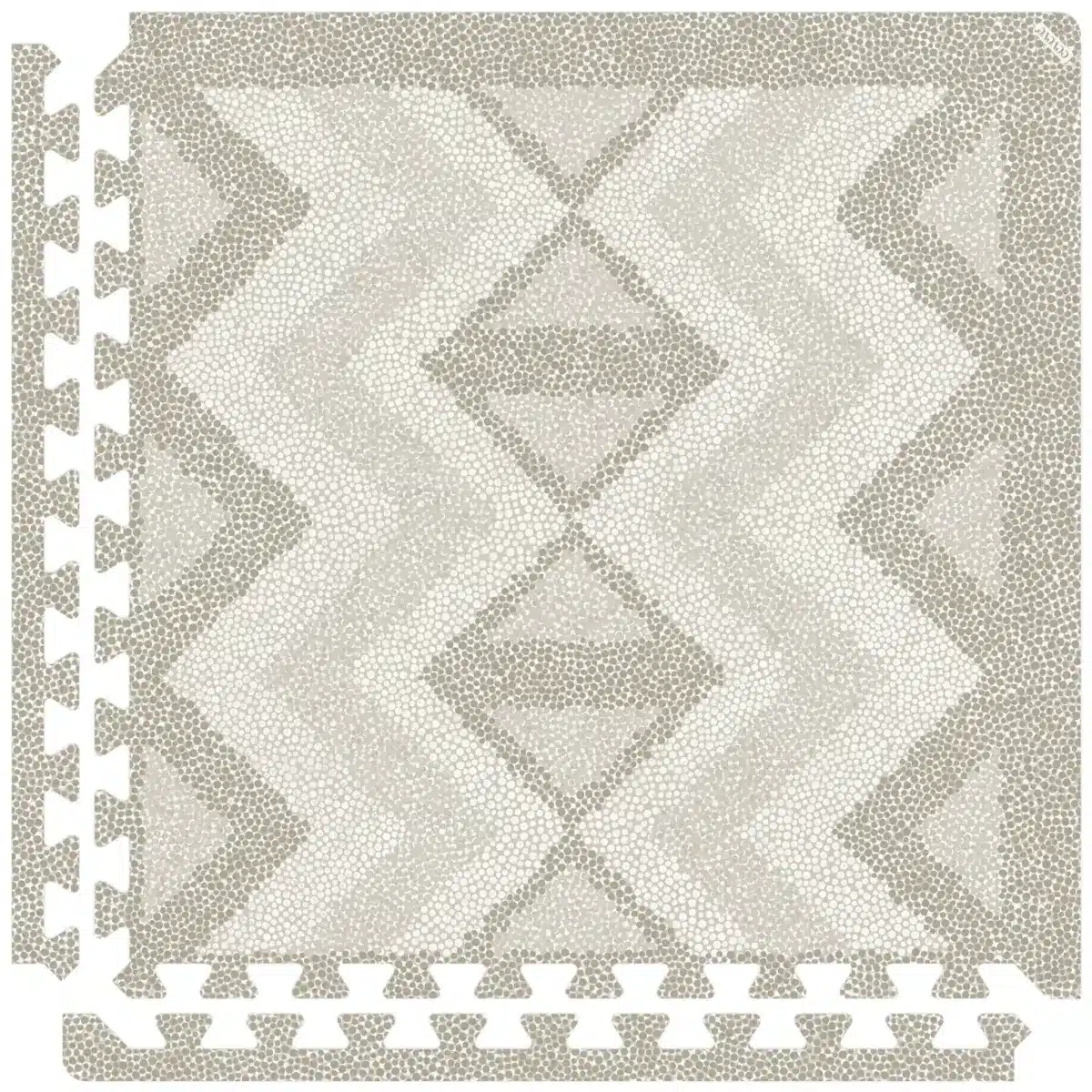 Eeveve - Puzzle Mat Kilim - Feather Grey