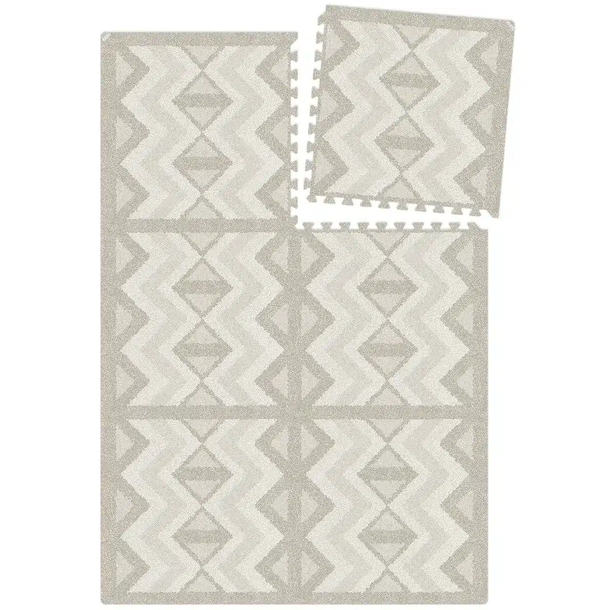 Eeveve - Puzzle Mat Kilim - Feather Grey