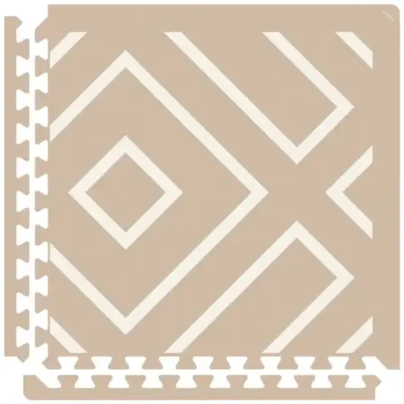 Eeveve - Puzzle Mat Modern Blocks - Desert Sand