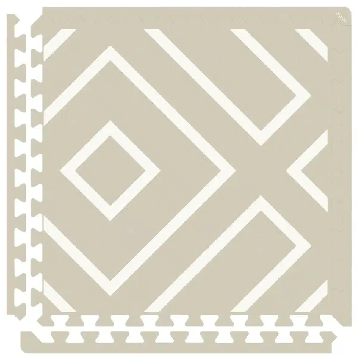 Eeveve - Puzzle Mat Modern Blocks - Soft Sage