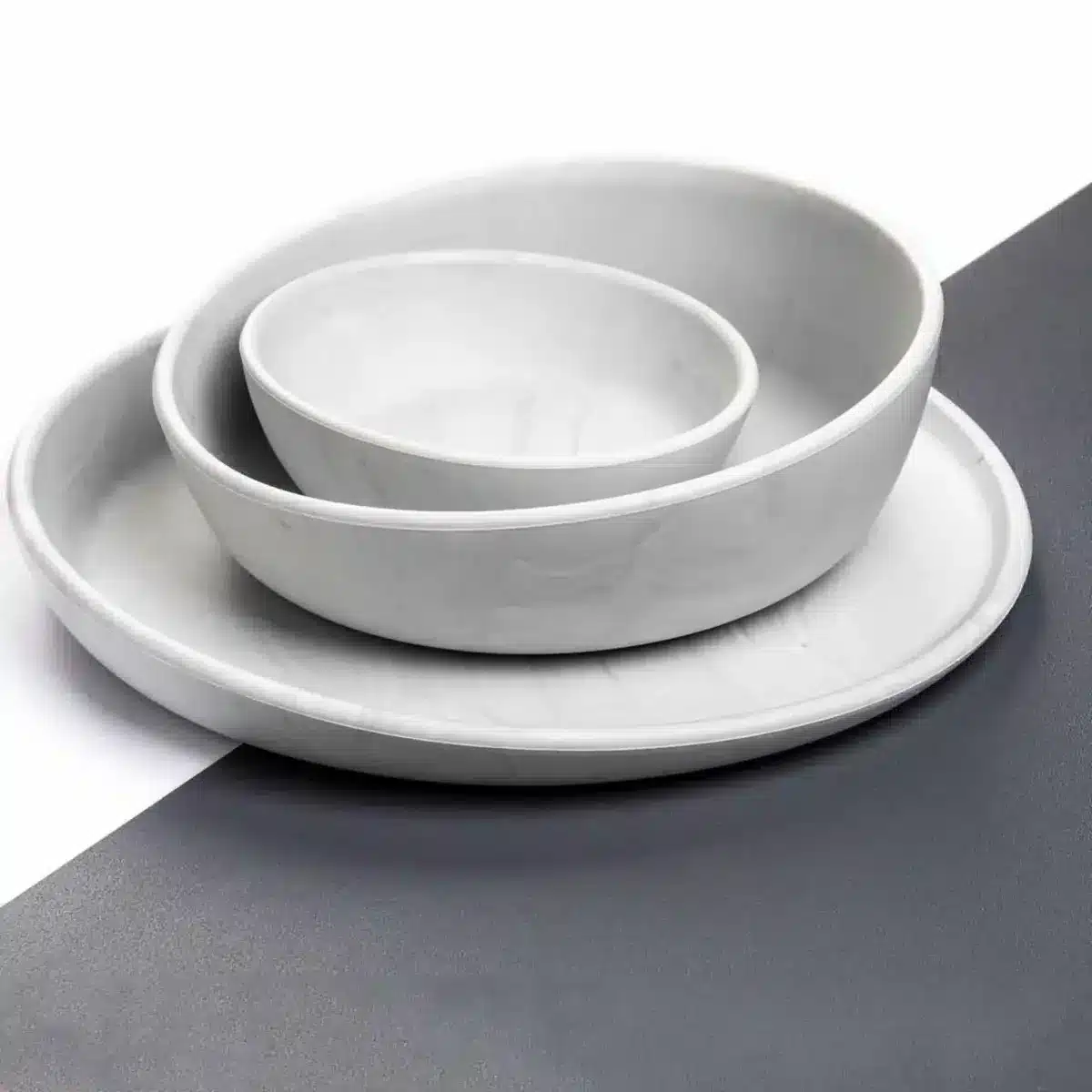 Eeveve - complete giftset (5 producten) Marble - Cloudy Gray