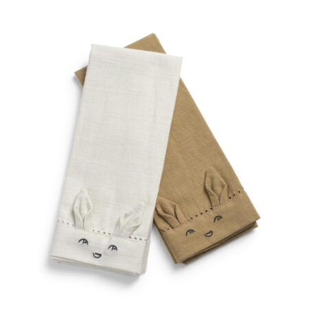 Elodie - Baby serviet set Lily White