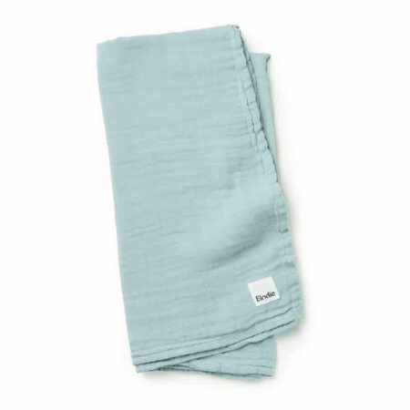 Elodie - Bamboe Hydrofiele doek Aqua Turquoise