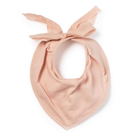Elodie - Bandana slabbetje Powder Pink