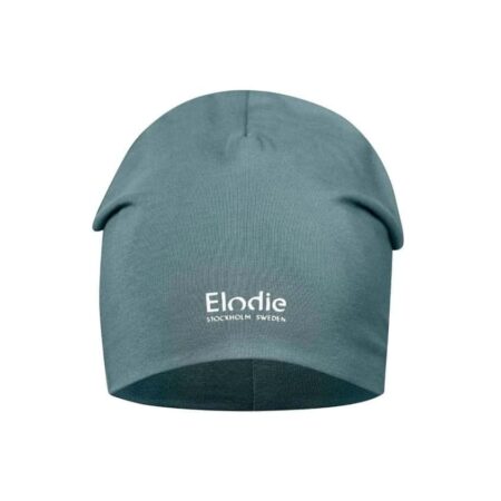 Elodie - Logo Beanies Deco Turquoise 1-2y