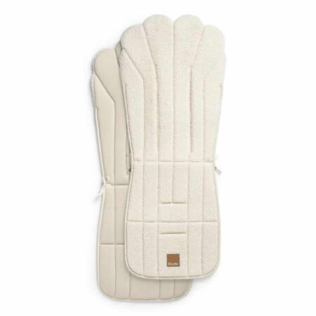 Elodie - Omkeerbaar inlegkussen buggy White Boucle
