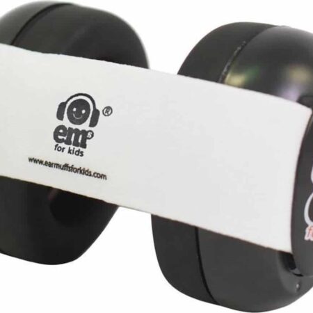 Em's for Kids - Baby Gehoorbeschermers Black/ White 0-18 m
