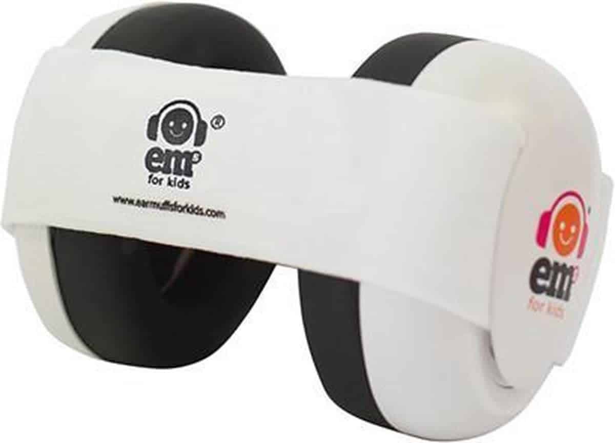 Em's for Kids - Baby Gehoorbeschermers White/ White 0-18 m