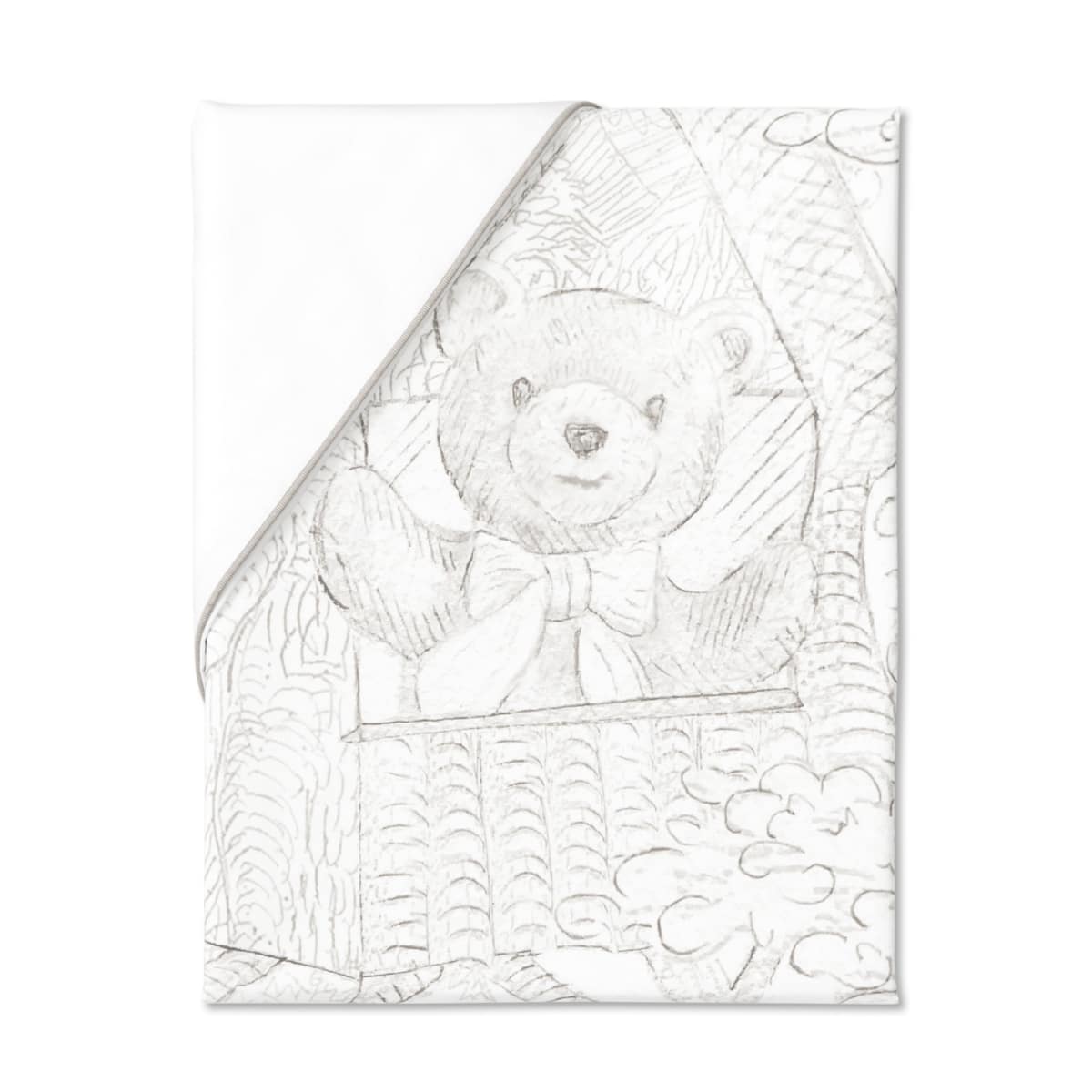 First - Duvet Cover For Bed Panorama Essentials Grey