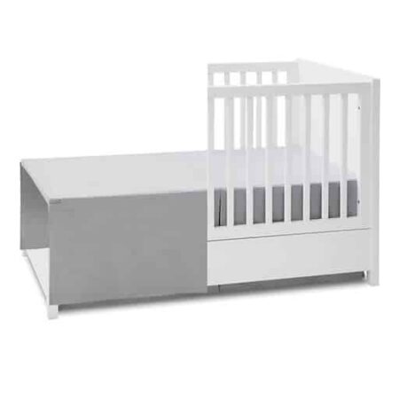 First - Skirt For Bed Valence Crystal Grey