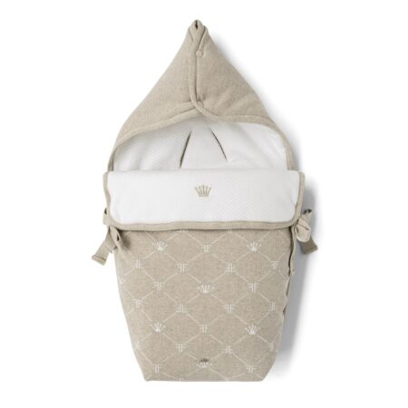 First - angels nest for car seat NOA FIRST®Signature collection - white-beige