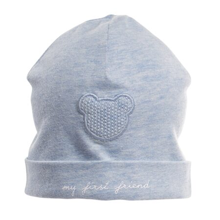 First - bonnet FIRST TEDDY ESSENTIALS AZZURO azzuro