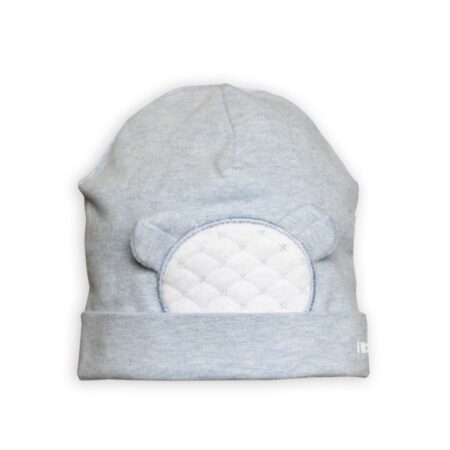 First - bonnet teddy bear OSLO- azzuro