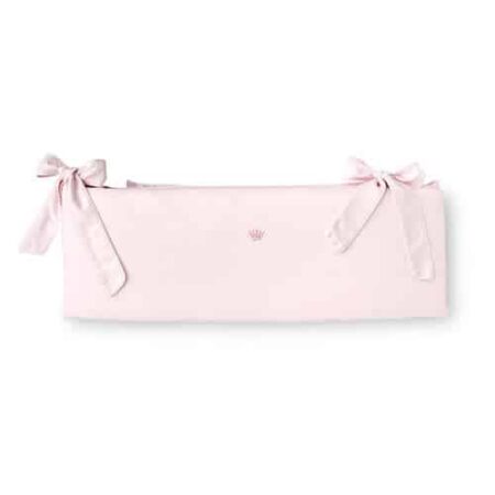 First - bumper for cot RAQUEL CRYSTAL PINK - blushpink