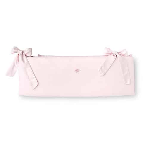 First - bumper for cot RAQUEL CRYSTAL PINK - blushpink