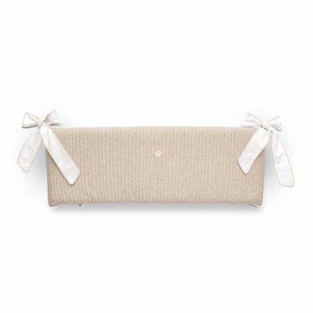 First - bumper for cot RUBY ESSENTIALS BEIGE - beige