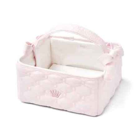 First - care basket DAPHNE CRYSTAL PINK - blushpink