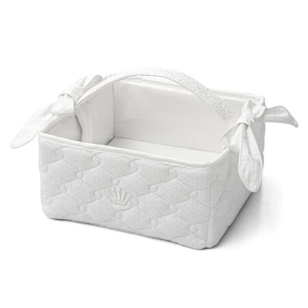 First - care basket DAPHNE HOPEFULL WHITE - white