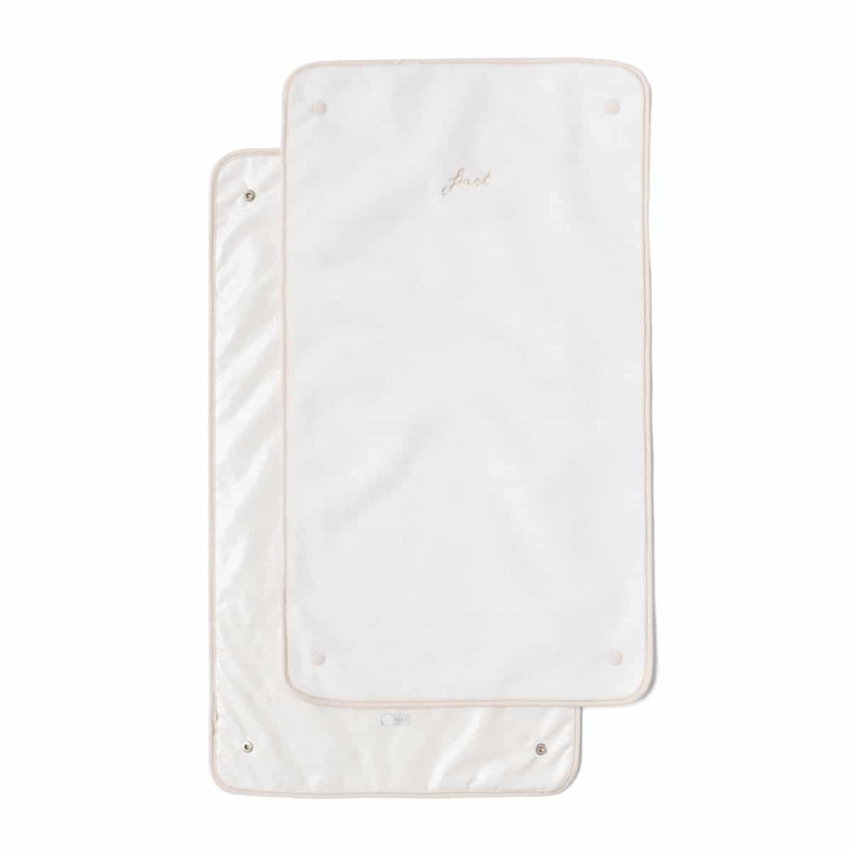First - changing pad extra towels ALIXIS SILENT SANDS - white-beige