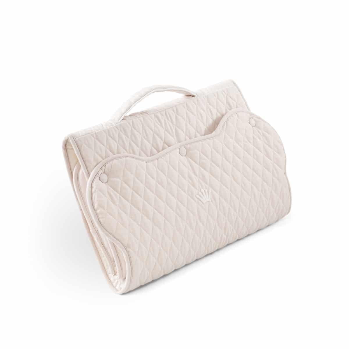 First - changing pad for travel AXEL SILENT SANDS - beige