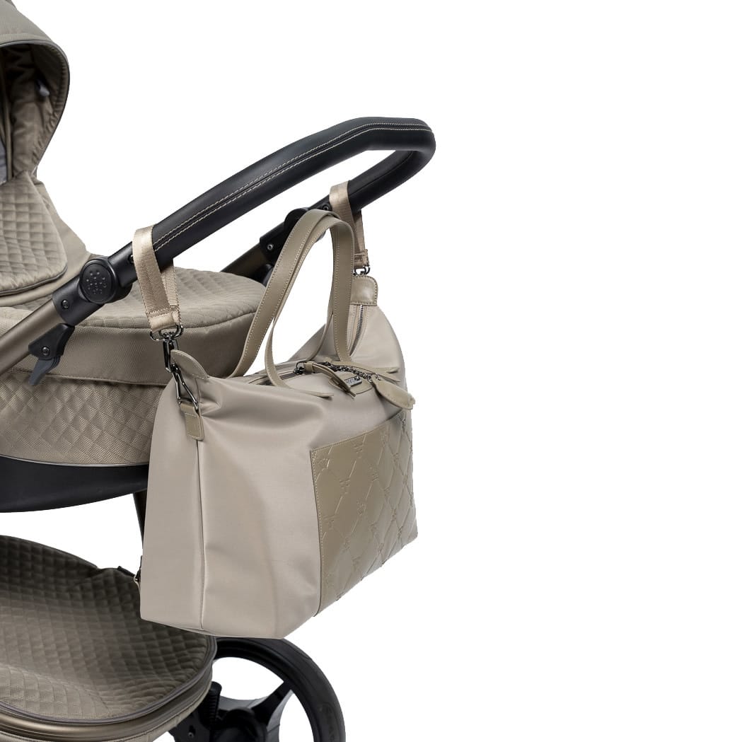 First - diaper bag backpack ARIANE FIRST®Signature collection - taupe