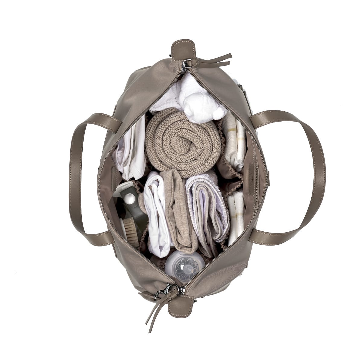 First - diaper bag backpack ARIANE FIRST®Signature collection - taupe