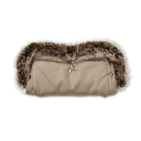 First - handmuffs for baby car NION SIGNATURE EDITION - taupe