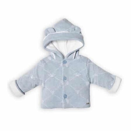 First - jacket knitwear FIRSTÂ®Signature collection - white-azzuro