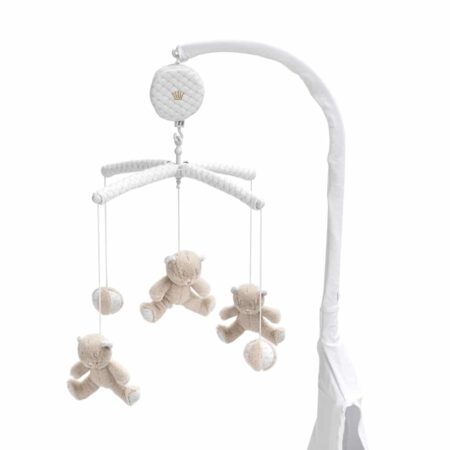 First - musical mobile OSCAR SILENT SANDS - beige