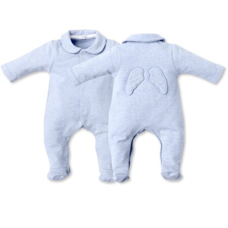 First - rompersuit ANGEL ESSENTIALS AZZURO