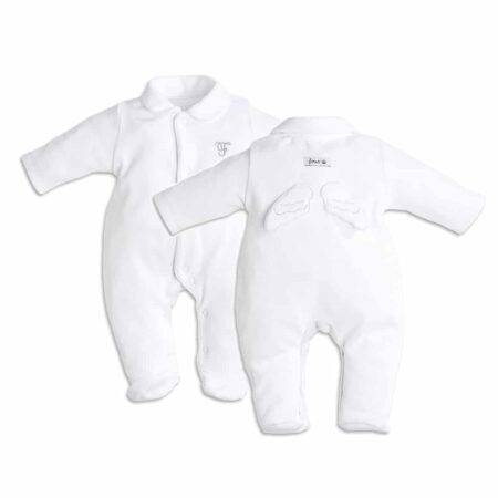 First - rompersuit ANGEL ESSENTIALS WHITE white