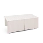 First - skirt for bed VALENCE SILENT SANDS - beige