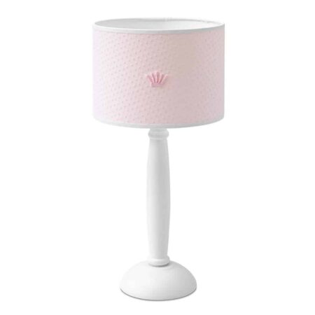 First - table lampshade BRISTOL CRYSTAL PINK - blushpink