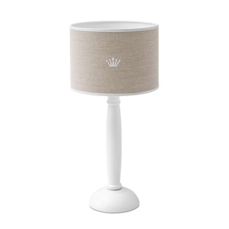 First - table lampshade BRISTOL ETHNIC WHITE - beige