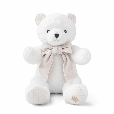 First - teddy bear white ZOË SILENT SANDS - white-beige