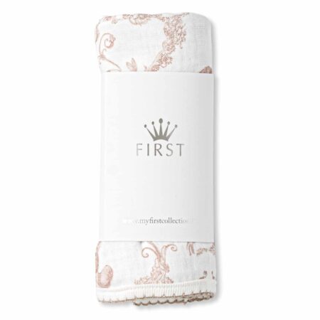 First - tetra cloth ETHNIC WHITE - white-beige