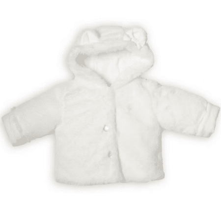 First - waistcoat fur- off white