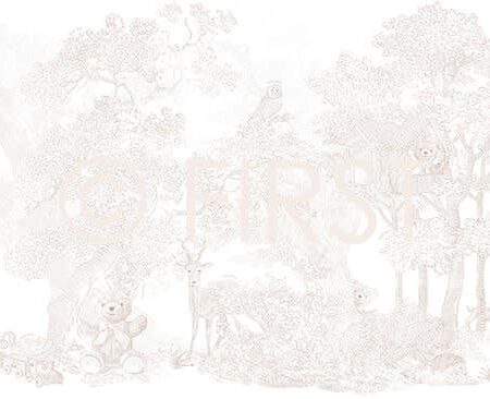 First - xxl wallpaper my first friends PANORAMA - beige