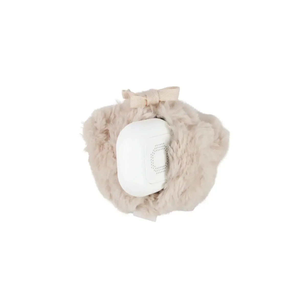 Flow - On the go knuffel met hartslag - Lou beige